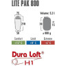 Мешок спальный HIGH PEAK LITE PAK 800 HP-23272